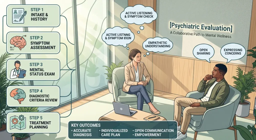 Getting a Psychiatric Evaluation in Portsmouth, VA Inforgraphics