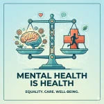 mental health is health infographic — mind body connection